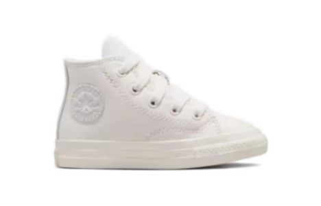 (TD) Converse Chuck 70s Taylor Easy On Leather High Top 'White' A06800C sold by KicksCrew
