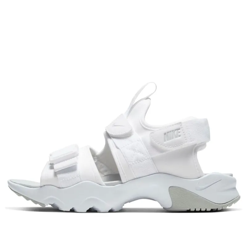 (WMNS) Nike Canyon Sandals 'Triple White' CV5515-101 sold by KicksCrew