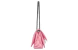 (WMNS) Balenciaga Crush Small Chain Bag Quilted 'Pink' 716351210J05812 sold by KicksCrew