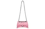 (WMNS) Balenciaga Crush Small Chain Bag Quilted 'Pink' 716351210J05812 sold by KicksCrew