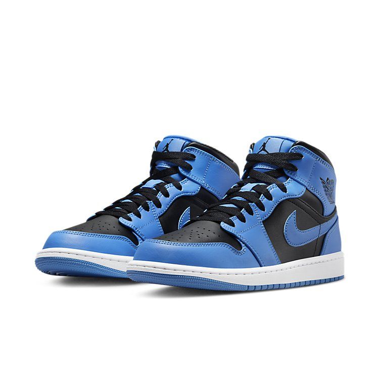 Air Jordan 1 Mid 'University Blue Black' DQ8426-401 sold by KicksCrew product image thumbnail 2
