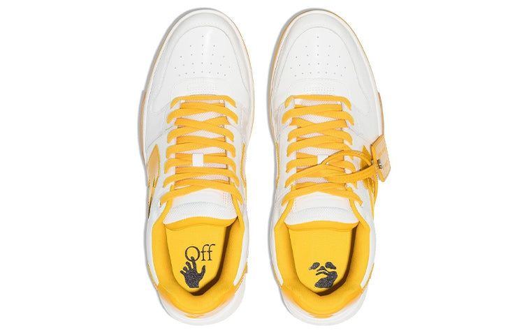 Off-White Out Of Office Low-Top Sneaker 'Yellow White' OMIA189S22LEA0020118 sold by KicksCrew product image thumbnail 2