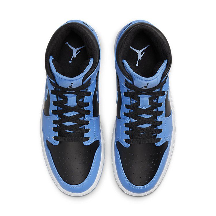 Air Jordan 1 Mid 'University Blue Black' DQ8426-401 sold by KicksCrew product image thumbnail 3