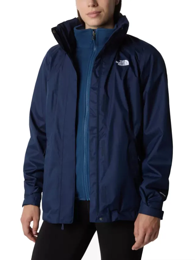 THE NORTH FACE Evolve Triclimate Waterproof Jacket 'Navy' NF0A8AUN-8K2 sold by KicksCrew product image thumbnail 3