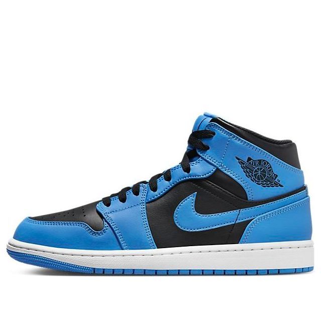 Air Jordan 1 Mid 'University Blue Black' DQ8426-401 sold by KicksCrew