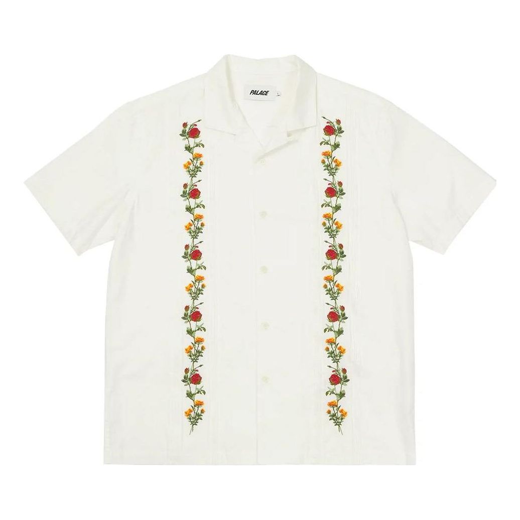 Palace FW22 Rose Chain Shirt 'White' P23SHT017 sold by KicksCrew