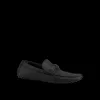LOUIS VUITTON Hockenheim Moccasin Shoes 'Black Monogram' 1AAN2N sold by KicksCrew