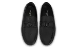 LOUIS VUITTON Hockenheim Moccasin Shoes 'Black Monogram' 1AAN2N sold by KicksCrew