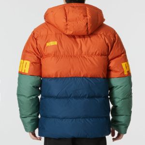 PUMA Power Down Hooded Jacket 'Orange' 676032-64 sold by KicksCrew