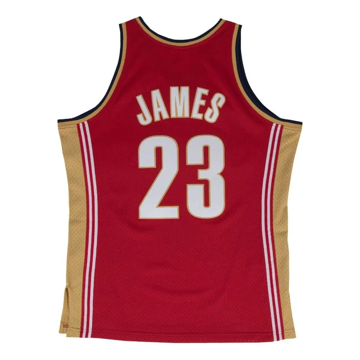 Mitchell & Ness x NBA Cleveland Cavaliers 2003-04 Road Swingman Jersey 'Lebron James 23' SMJYGS18155-CCADKRD03LJA sold by KicksCrew product image thumbnail 2