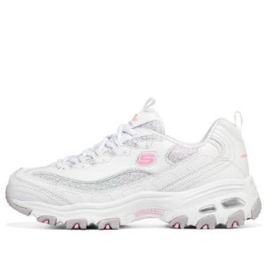 (WMNS) Skechers D'Lites 1.0 'White Pink' 149791-WPK sold by KicksCrew