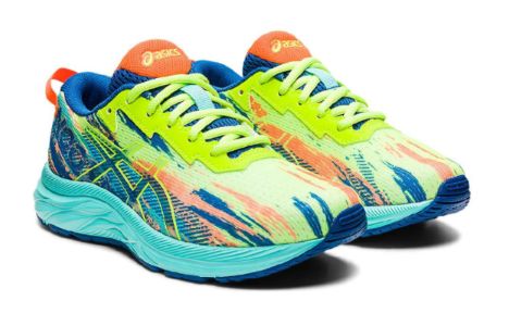 (GS) ASICS Gel-Noosa Tri 13 'Color Injection Pack - Hazard Green' 1014A209-300 sold by KicksCrew