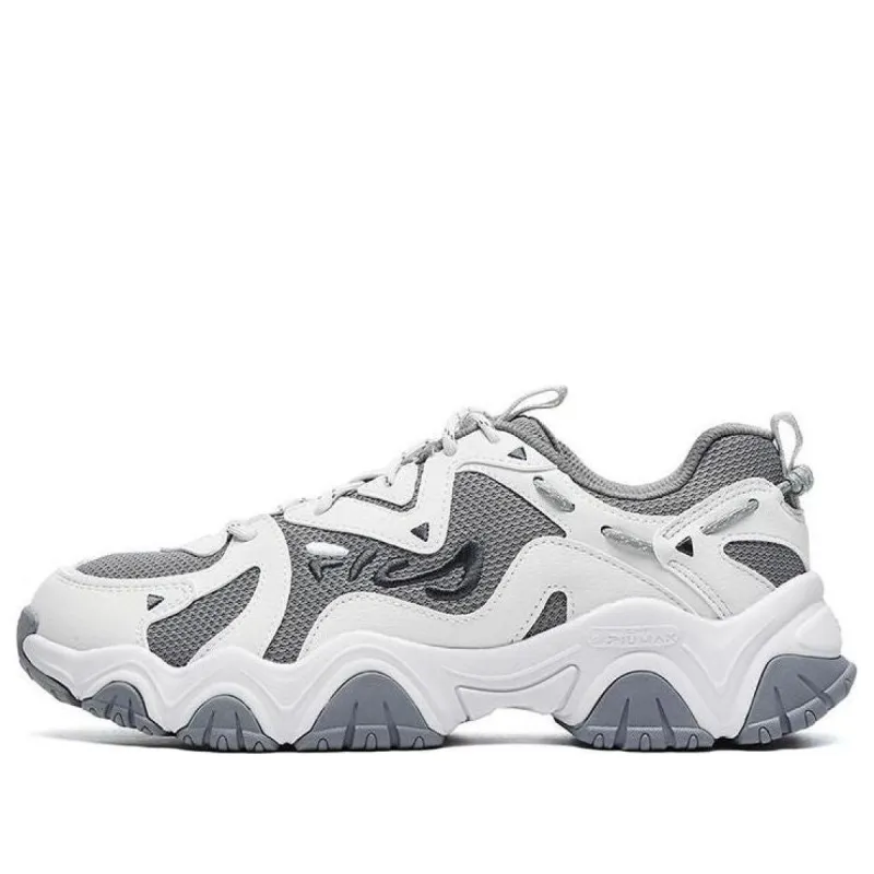 (WMNS) FILA Fluid 4 Cat Claw Fashion Shoes 'White Grey' F12W242101FFB sold by KicksCrew