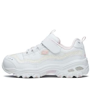 (GS) Skechers DLites 1.0 'White Pink' 664127L-WPK sold by KicksCrew