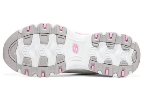 (WMNS) Skechers D'Lites 1.0 'White Pink' 149791-WPK sold by KicksCrew