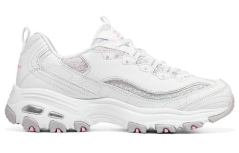 (WMNS) Skechers D'Lites 1.0 'White Pink' 149791-WPK sold by KicksCrew