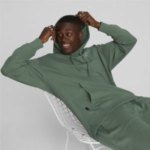 Puma Downtown Hoodie 'Green' 537750-25 sold by KicksCrew