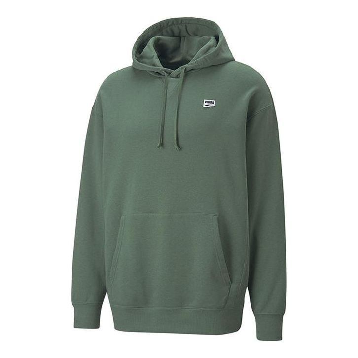 Puma Downtown Hoodie 'Green' 537750-25 sold by KicksCrew
