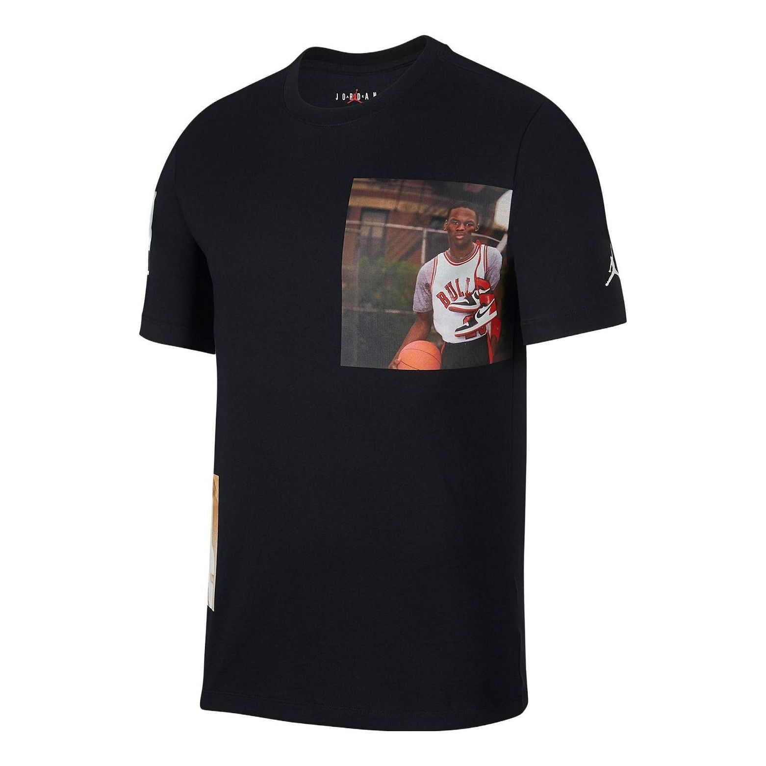 Air Jordan Graphic T-Shirt 'Black' AO0646-010 sold by KicksCrew
