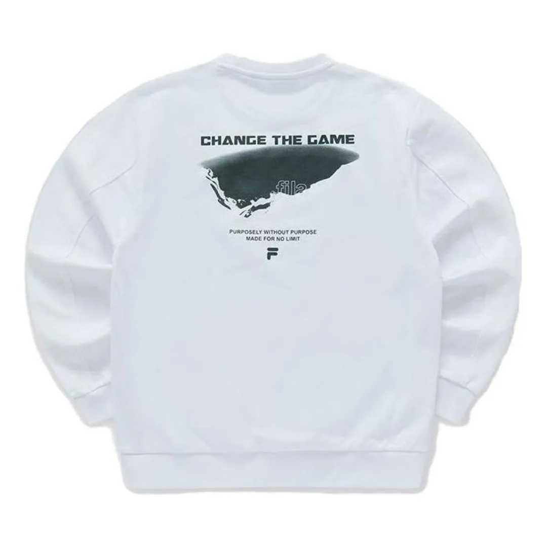 FILA FUSION Graphic Sweater 'Teal Black' T11M341213F-WT sold by KicksCrew product image thumbnail 2