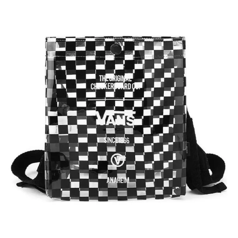 Vans Diagonal Bag 'Black White' VN0A4MMTBLK sold by KicksCrew