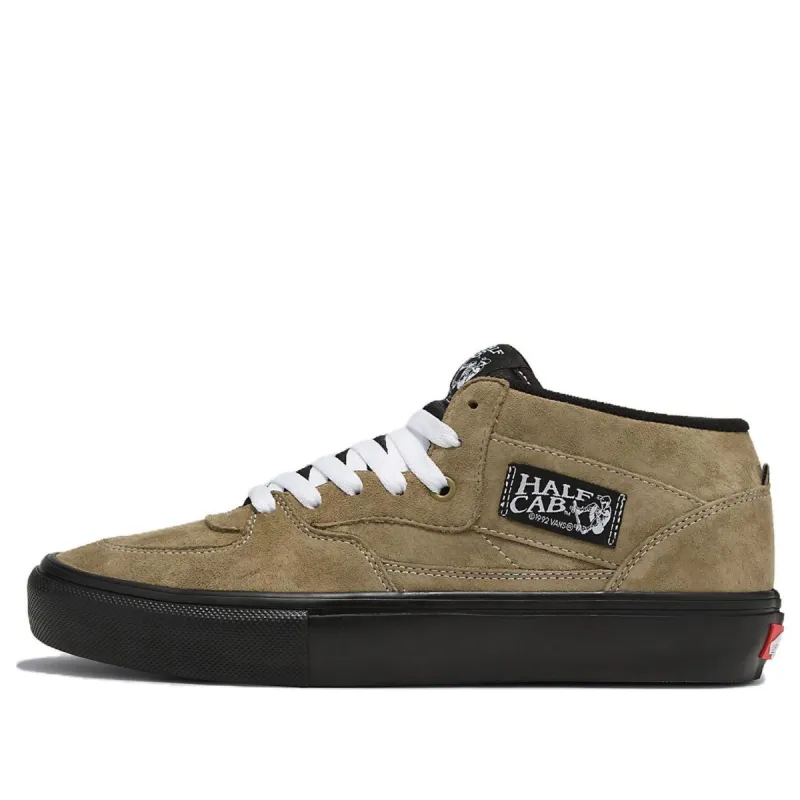 Vans Skate Half Cab Shoes 'Suede Olive' VN0A5FCDBIQ sold by KicksCrew