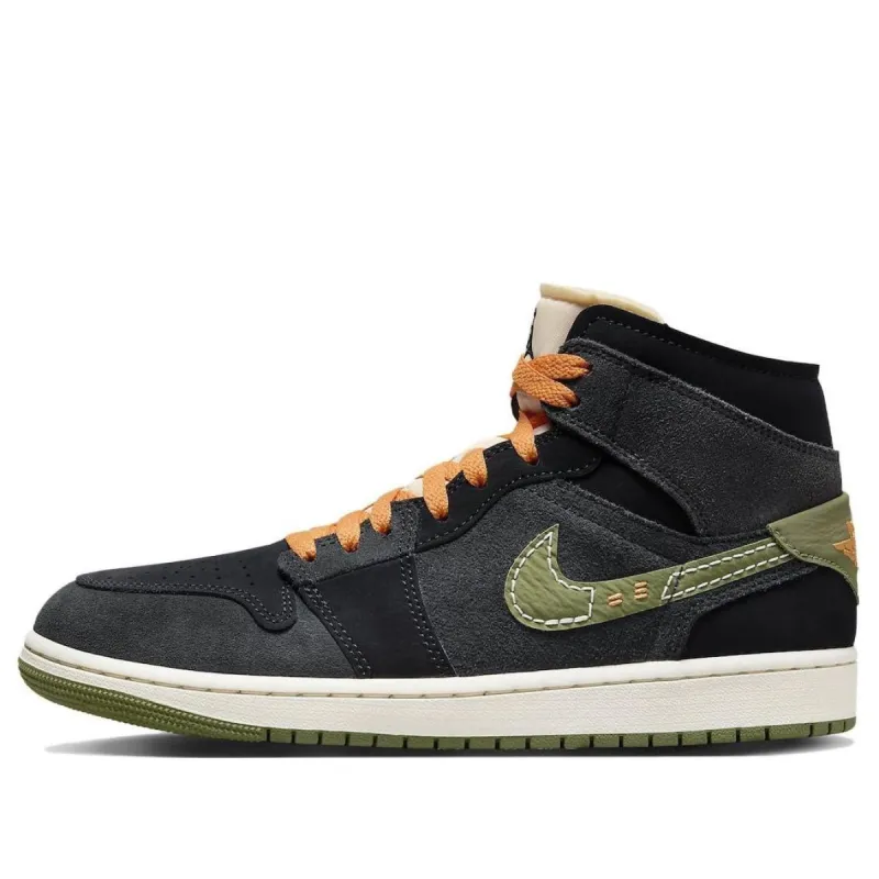 Air Jordan 1 Mid SE Craft 'Halloween' FD6817-003 sold by KicksCrew