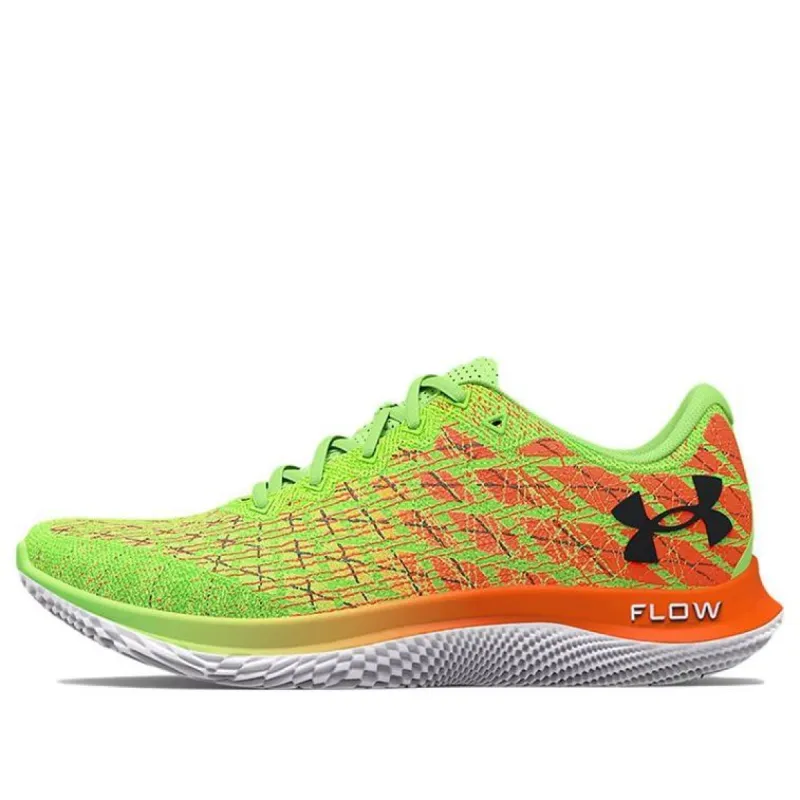 Under Armour Flow Velociti Wind 2 'Quirky Lime Blaze Orange' 3024903-300 sold by KicksCrew