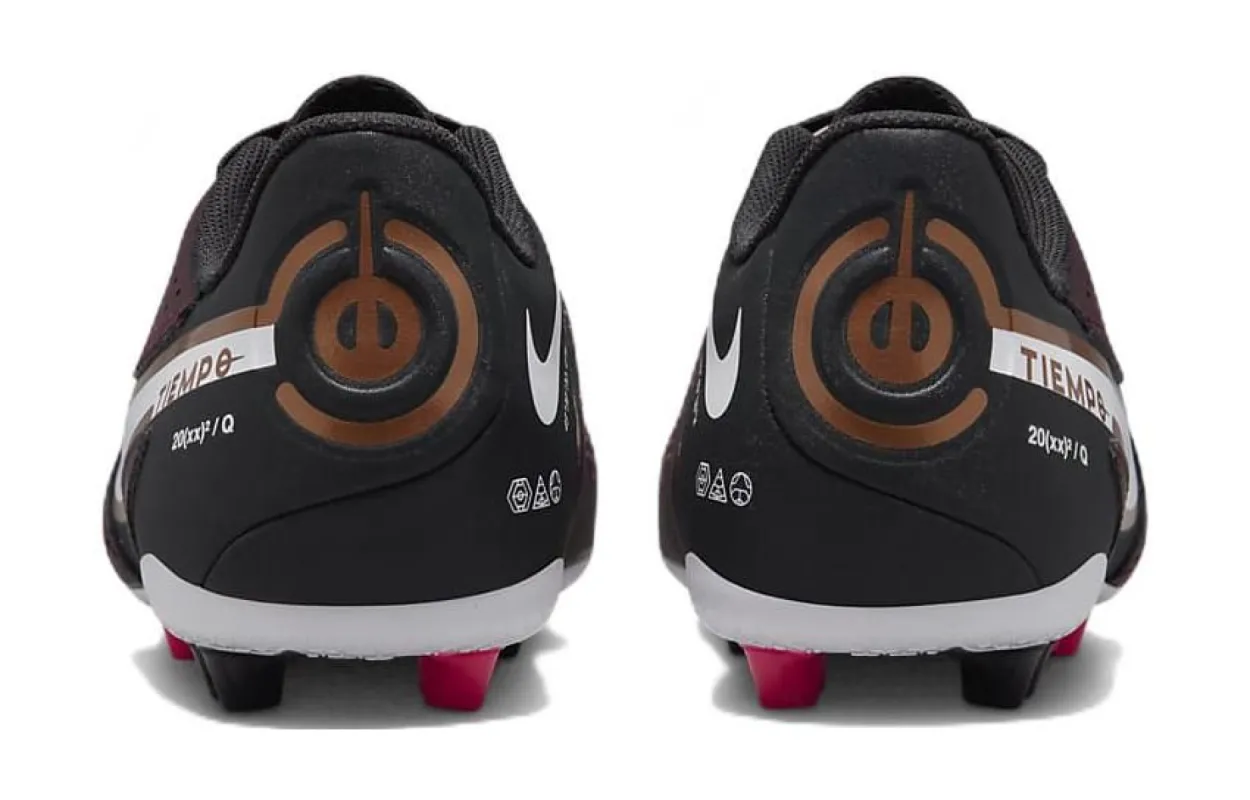 (GS) Nike Tiempo Legend 9 Academy MG Cleats 'Burgundy White' DR6065-510 sold by KicksCrew