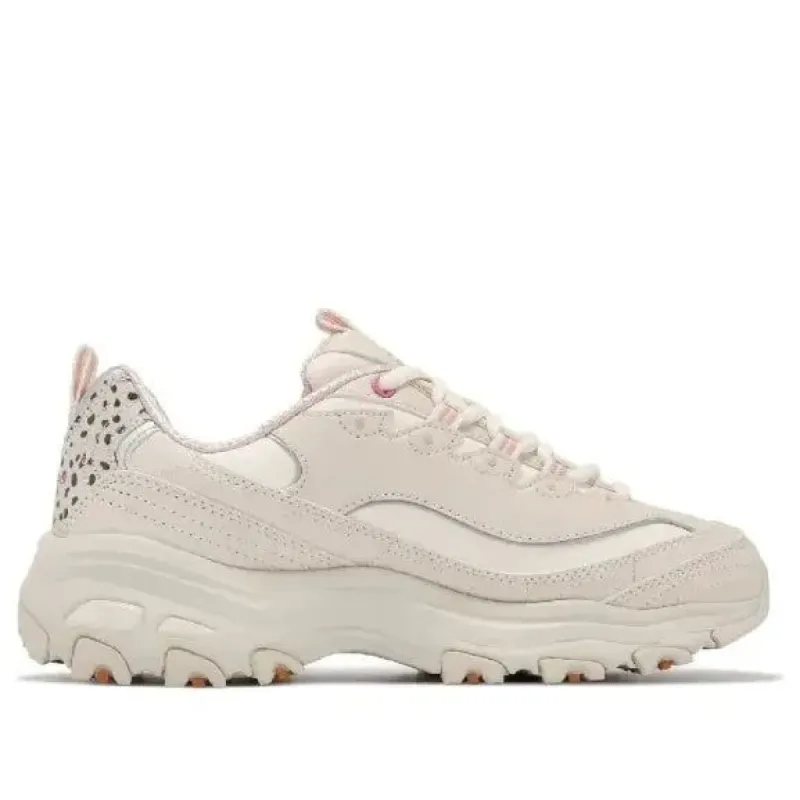 (WMNS) Skechers D'LITES 'Beige Pink' 150236-NTPK sold by KicksCrew