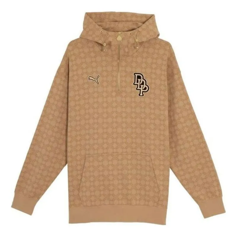 Puma X Dapper Dan Hoodies 'Beige' 539806-89 sold by KicksCrew