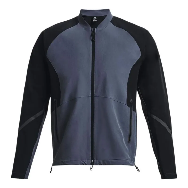 Under Armour Unstoppable Bomber Jacket 'Black Grey' 1377170-044 sold by KicksCrew