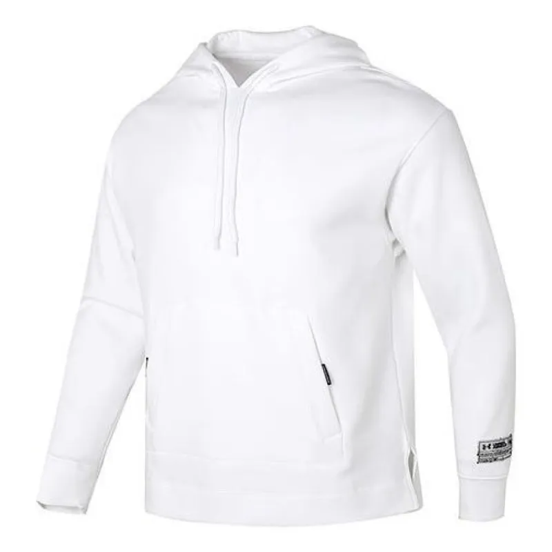 Under Armour Summit Fleece Hoodie 'White' 1377173-100 sold by KicksCrew