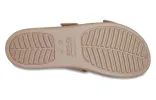 (WMNS) Crocs Brooklyn Sandal Low Wedge 'Latte' 207431-2Q9 sold by KicksCrew
