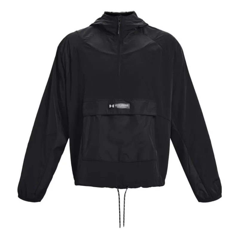 Under Armour Rush 1/2 Zip Waterproof Jacket 'Black' 1377183-001 sold by KicksCrew