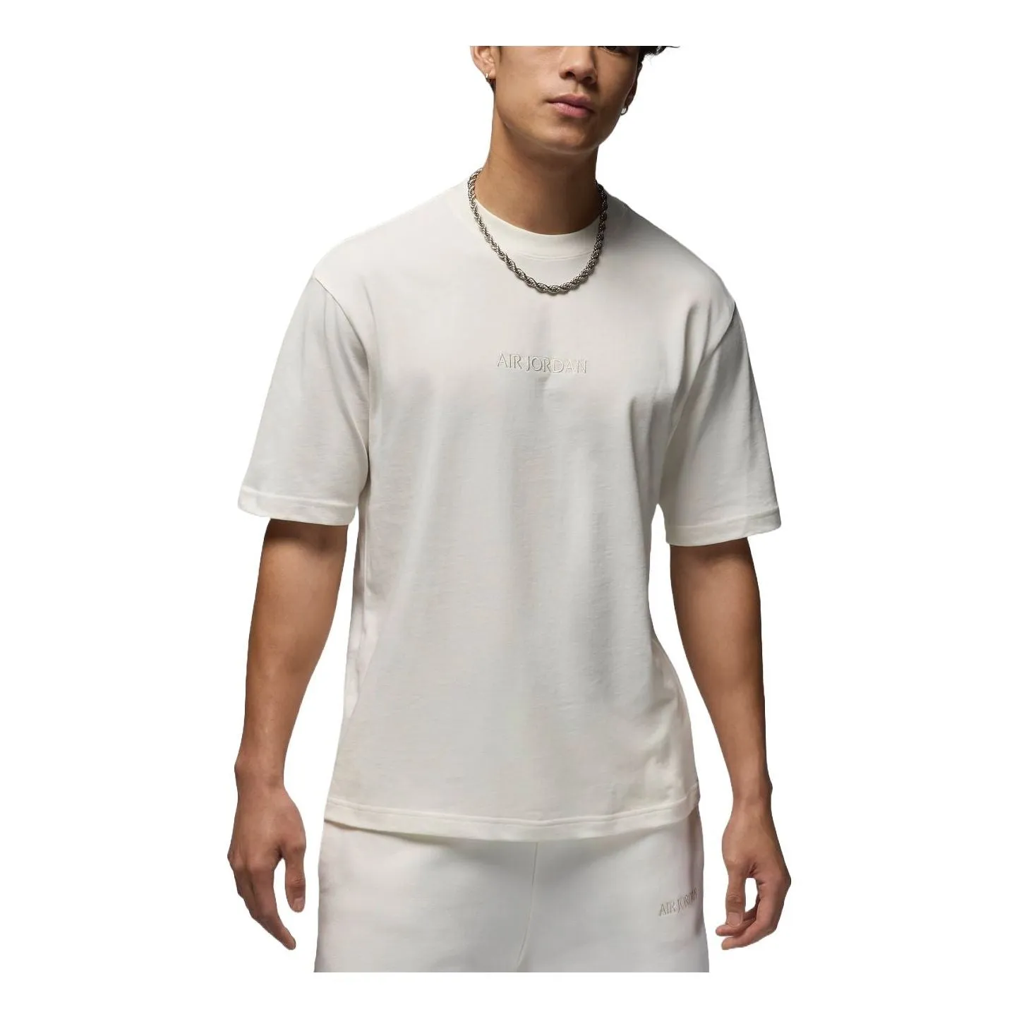 Air Jordan Wordmark T-shirt Asia Sizing 'White' FJ1970-133 sold by KicksCrew