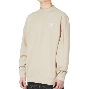 Puma T7 Mock Neck Crew Dk 'Beige' 620605-88 sold by KicksCrew