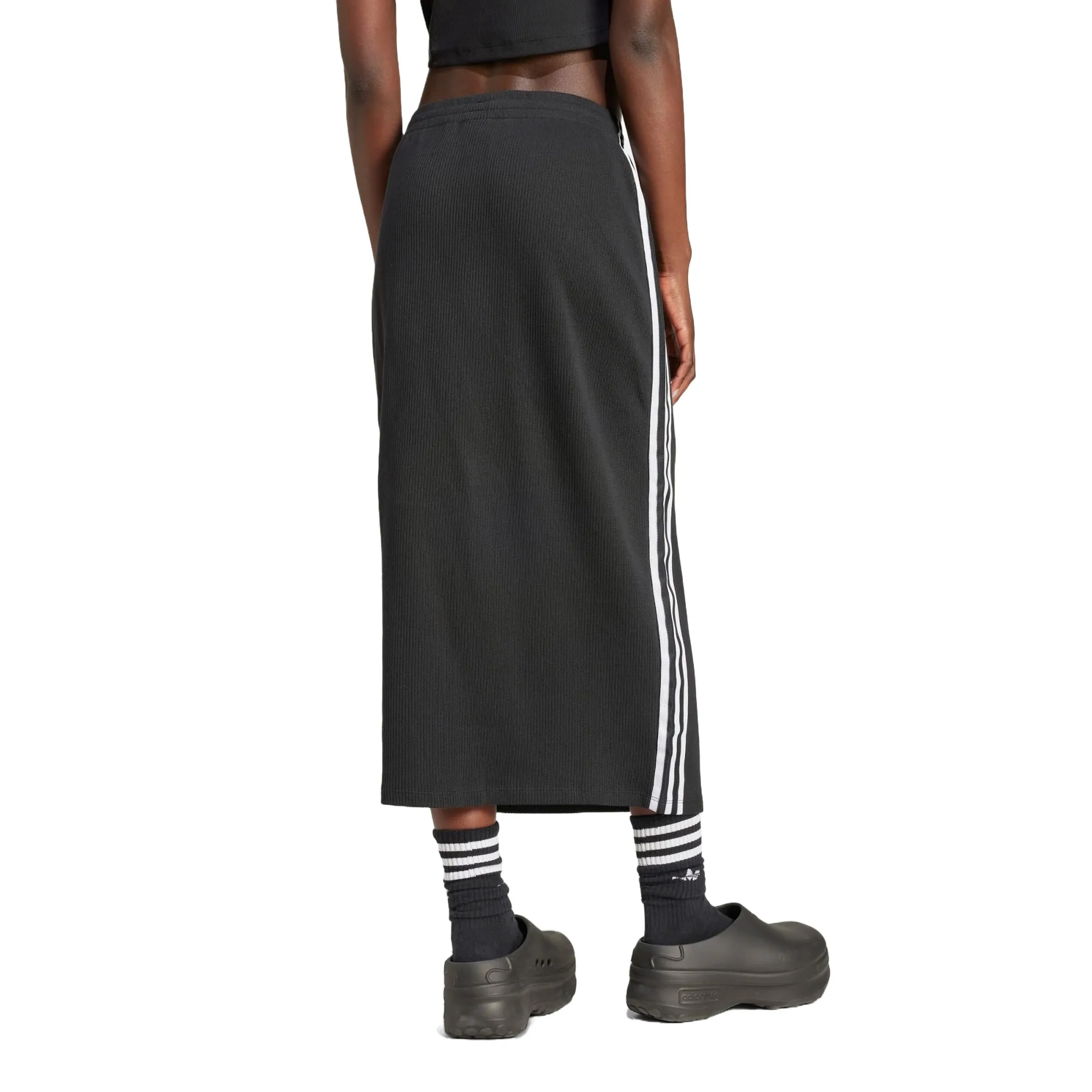 (WMNS) adidas Knit Skirt 'Black' IY7279 sold by KicksCrew product image thumbnail 2