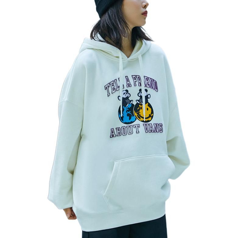 (WMNS) Vans Panda Os Hoodie 'White' VN0A5LJVFS8 sold by KicksCrew product image thumbnail 5