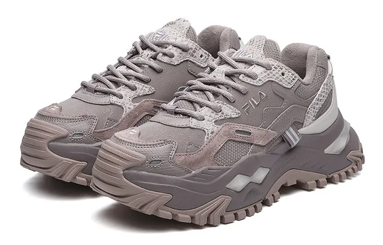 (WMNS) FILA FUSION Bianco Sneakers 'Grey Purple' T12W145226FPD sold by KicksCrew product image thumbnail 2