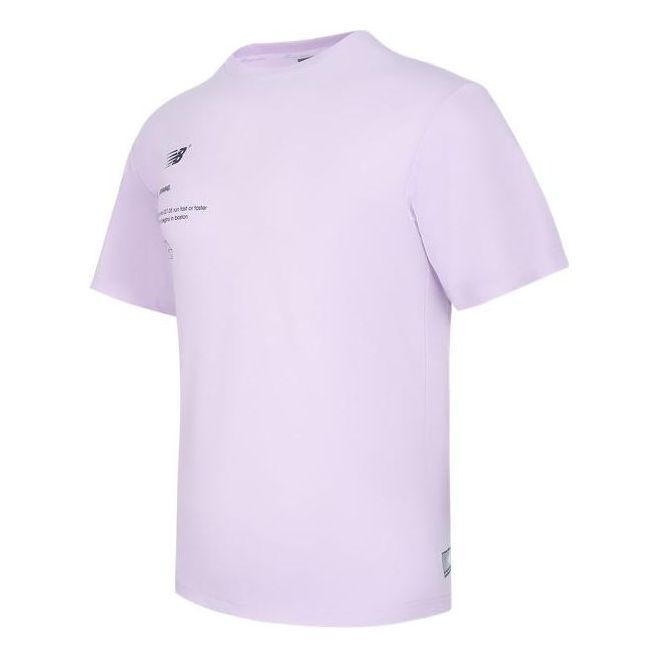 New Balance Lifestyle Logo Tee 'Lilac' 5EC2U863-DV sold by KicksCrew
