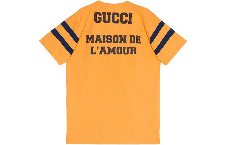 GUCCI T-Shirt With 25 Gucci Print 'Crop Inchiostro' 655459-XJDHI-7477 sold by KicksCrew product image thumbnail 2