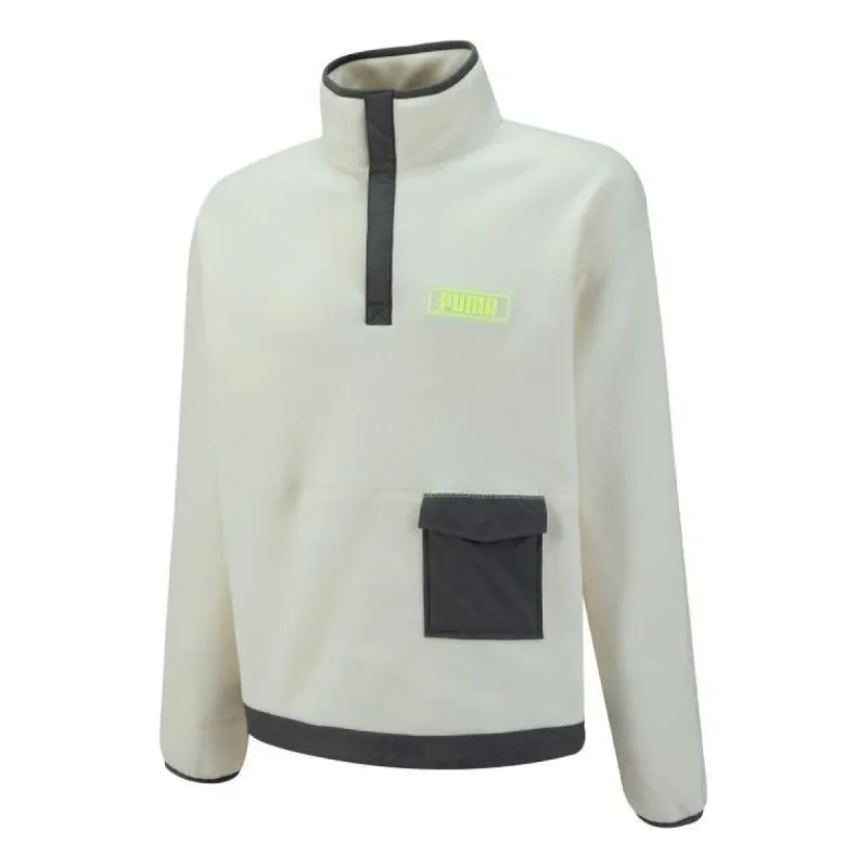 Puma Moduler Half-Zip Sweater 'White' 539703-65 sold by KicksCrew