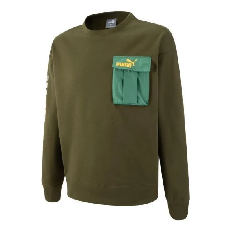 Puma Modulerwear Crew Neck 'Green' 539699-23 sold by KicksCrew