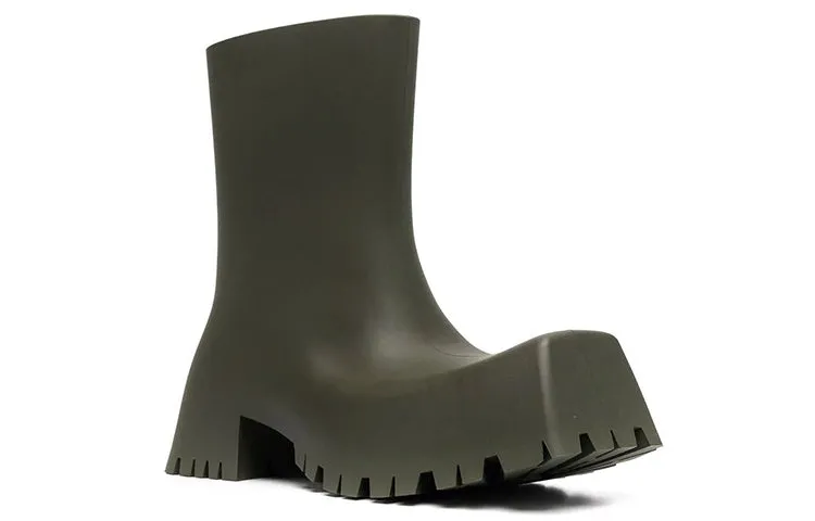 Balenciaga Trooper Boots 'Olive Green' 680660W0FO83300 sold by KicksCrew product image thumbnail 2