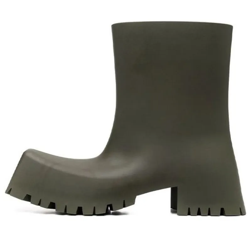 Balenciaga Trooper Boots 'Olive Green' 680660W0FO83300 sold by KicksCrew