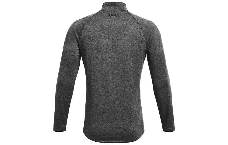 Under Armour Tech 1/2 Zip Long Sleeve Top 'Pitch Grey' 1328495-090 sold by KicksCrew product image thumbnail 2