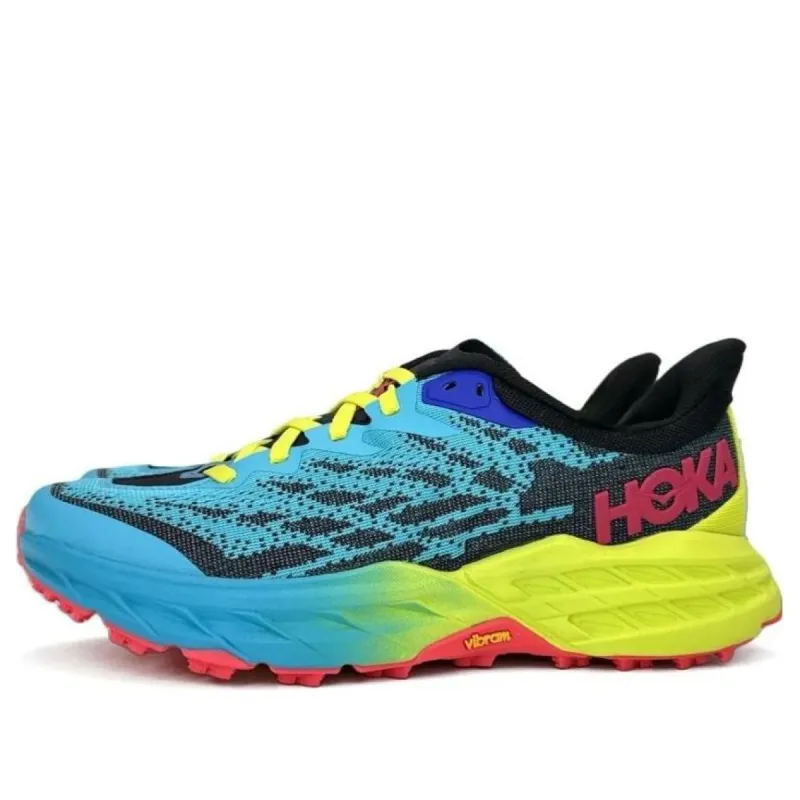 (WMNS) HOKA ONE ONE Speedgoat 5 'Scuba Blue Black' 1123158-SBBK sold by KicksCrew