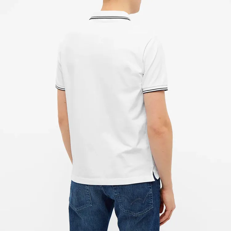 STONE ISLAND Patch Tipped Polo Shirt 'White' 101522S18-V1001 sold by KicksCrew product image thumbnail 2