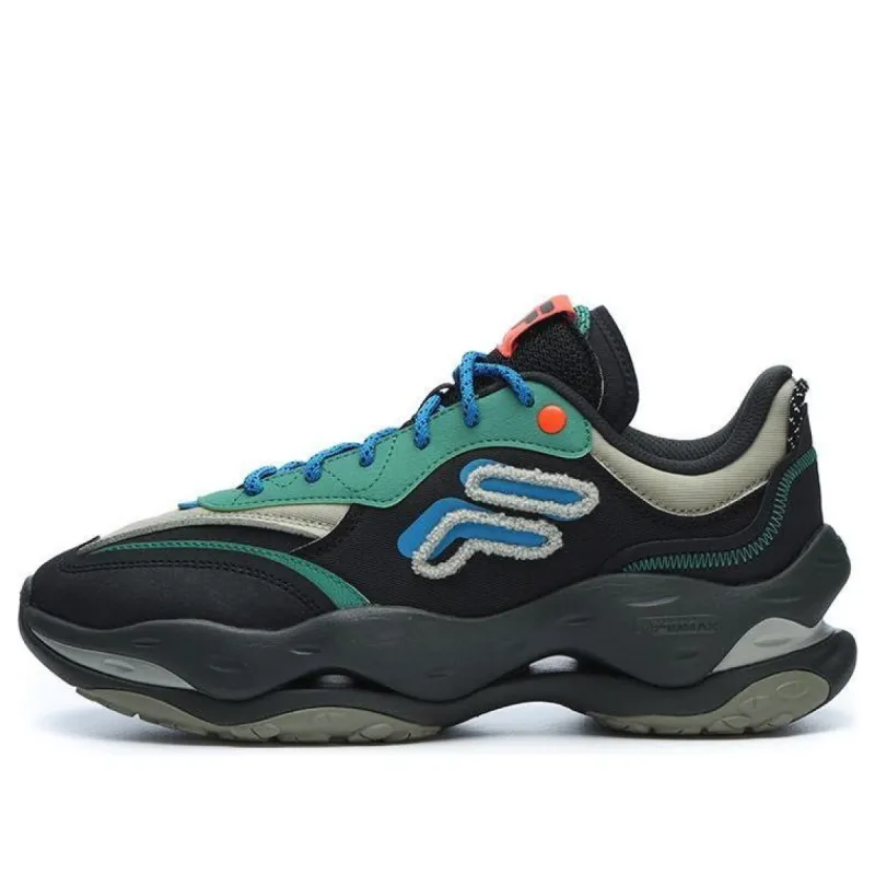 FILA FUSION Daddy Shoes 'Black Green' T12M311103FBF sold by KicksCrew